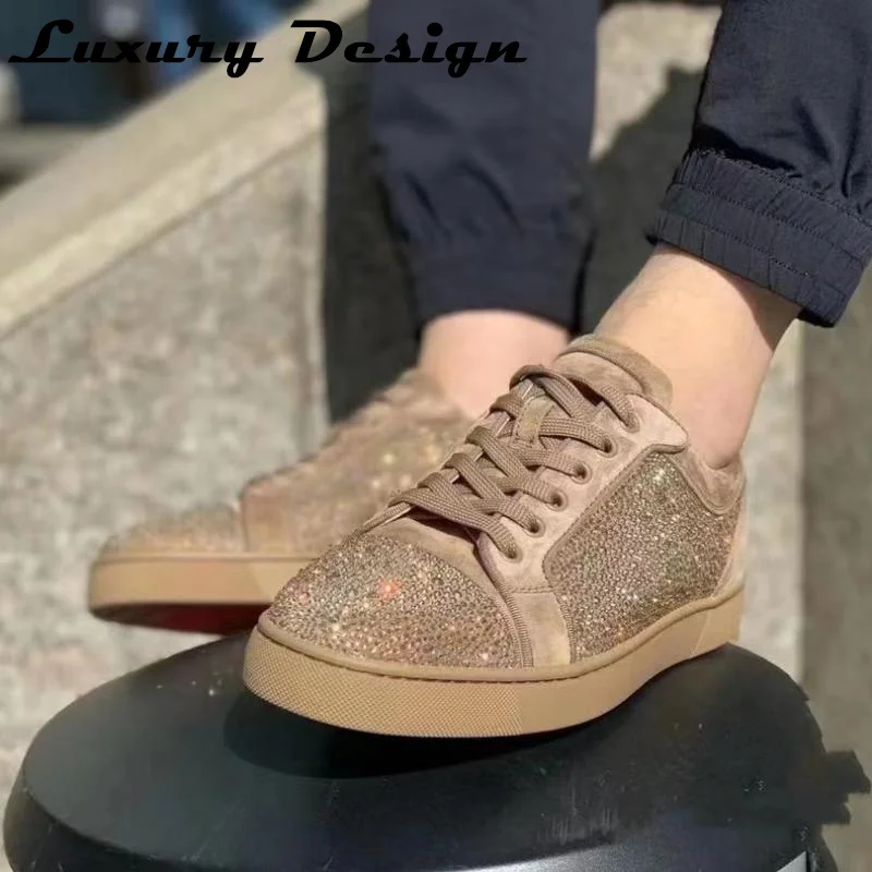 Oryginalne skórzane buty do tenisa damskie nity trampki wysokiej jakości męskie codzienne buty do biegania buty luksusowe marki Sneakers Unisex