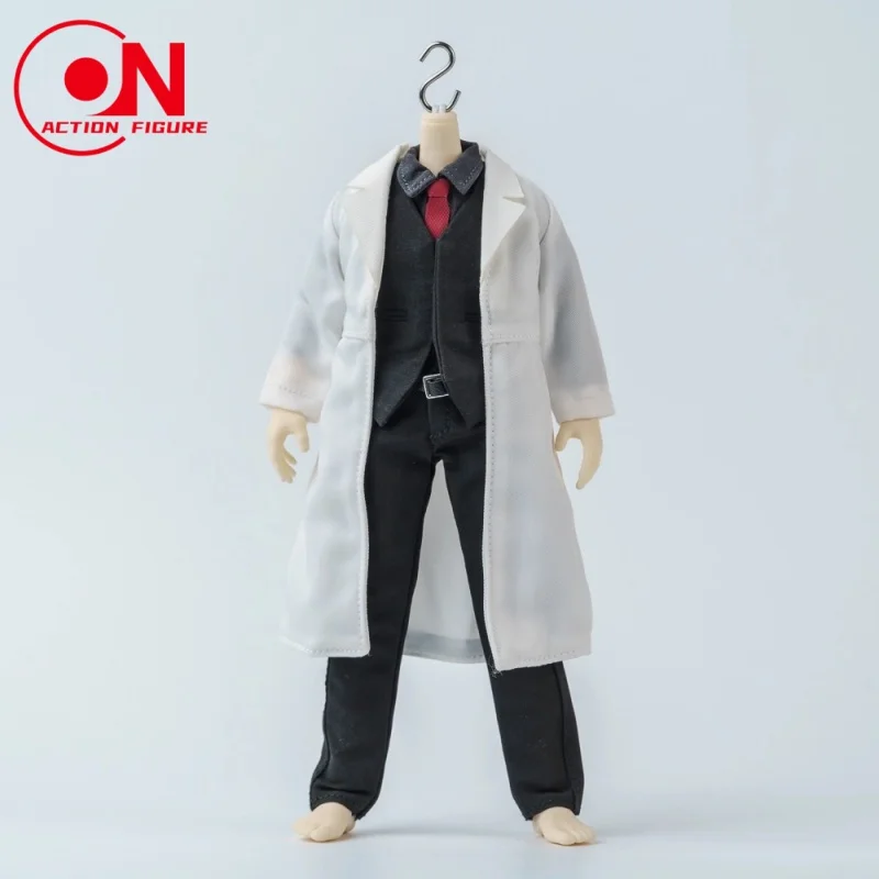 1/12 مقياس الذكور خندق معطف سترة التعادل بنطلون قميص مجموعة صالح 6 بوصة Asi 3.0 bjd عمل الشكل الجسم نموذج #2