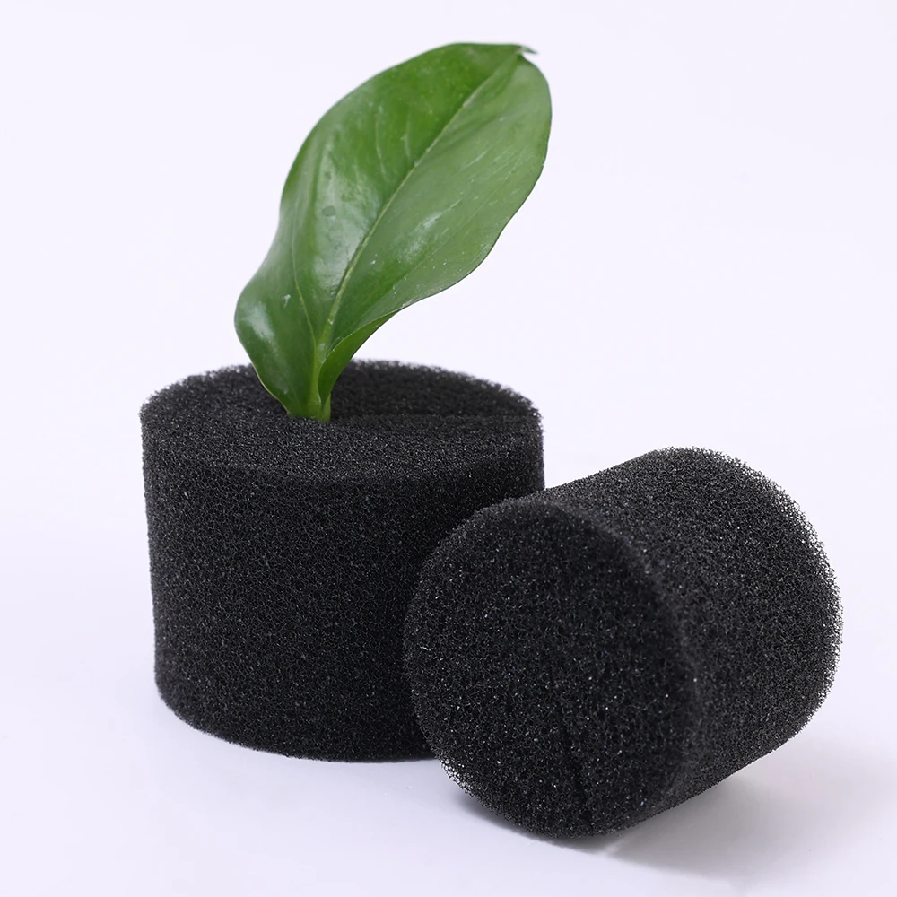 10pcs Rooting Sponge Hydroponics Block Cloning Collar Seedling Sponge Aquaponics Net Pot Sponge Anti-Alga 3 Size Available