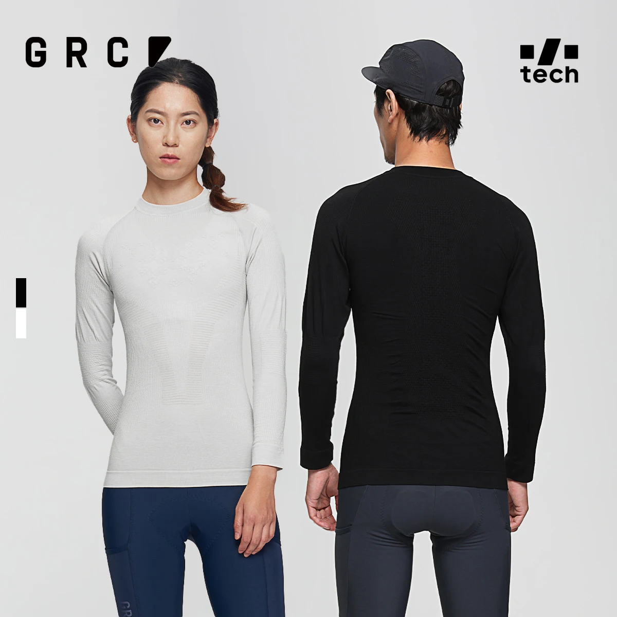 GRC Cycling Apparel Tech Merino Bio Base Layer