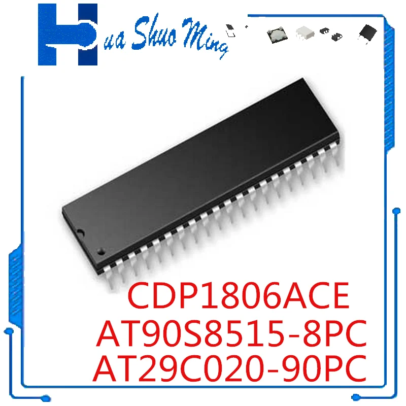 10Pcs/Lot  AT29C020-90PC AT29C020-90PI AT29C020 AT90S8515-8PC AT90S8515-8PI AT90S8515  CDP1806ACE CDP1806CE CDP1806 DIP-40