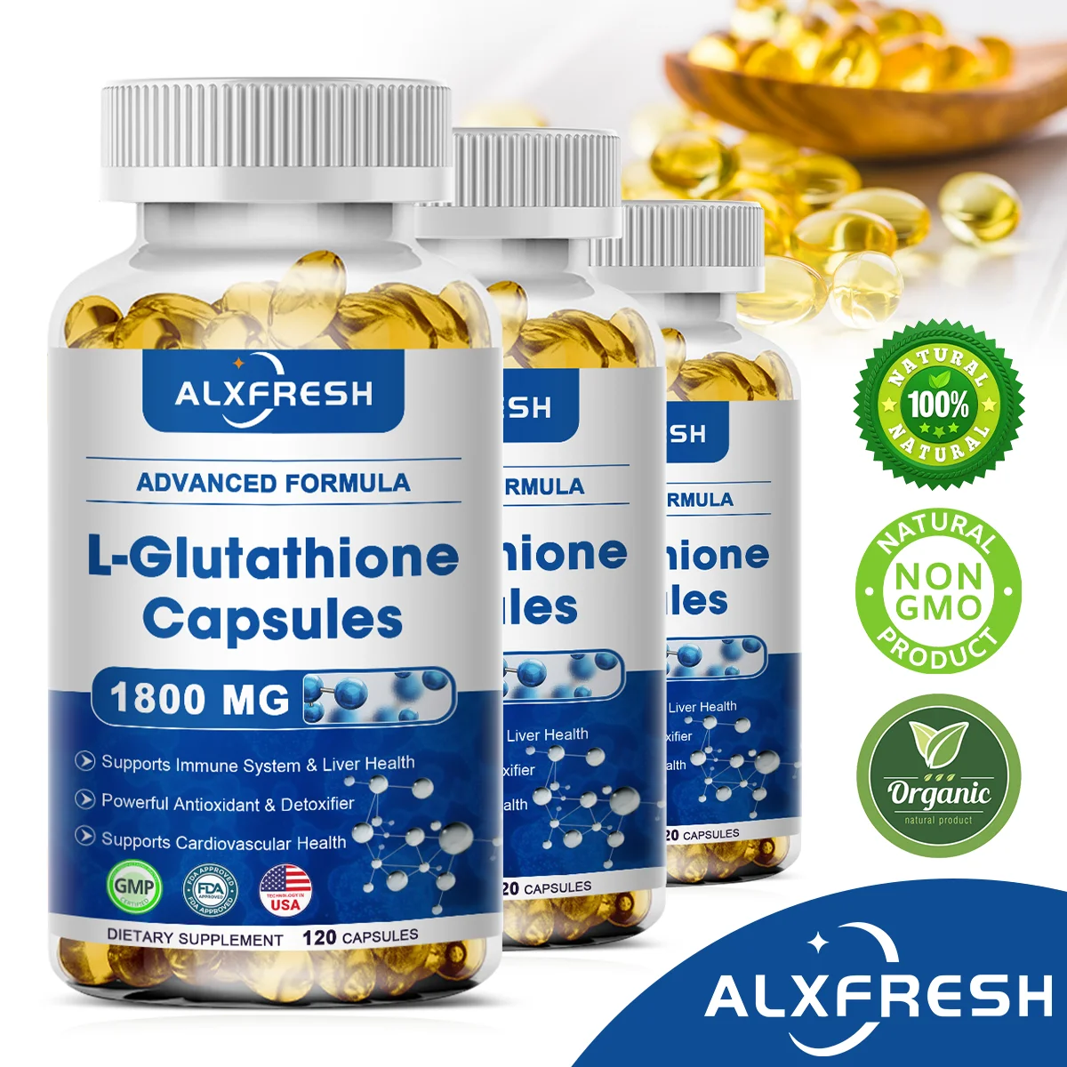 Alxfresh L-glutatione 1800mg |