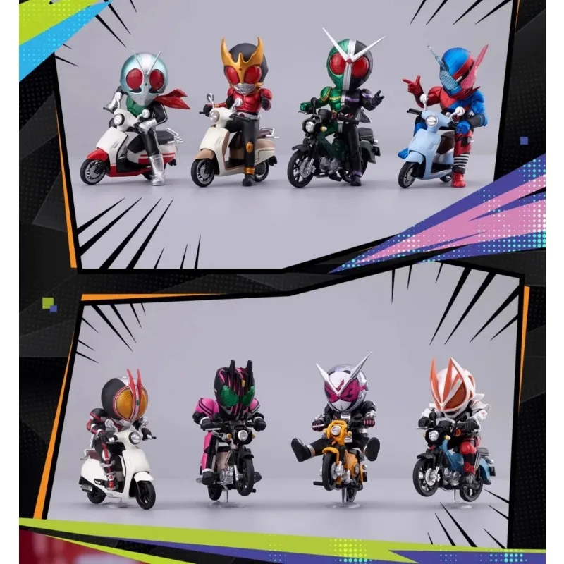 بانداي BNFIGUREQ سلسلة كامين رايدر هوندا هيسي التعاون دراجة نارية صندوق أعمى نموذج قابل للجمع #1