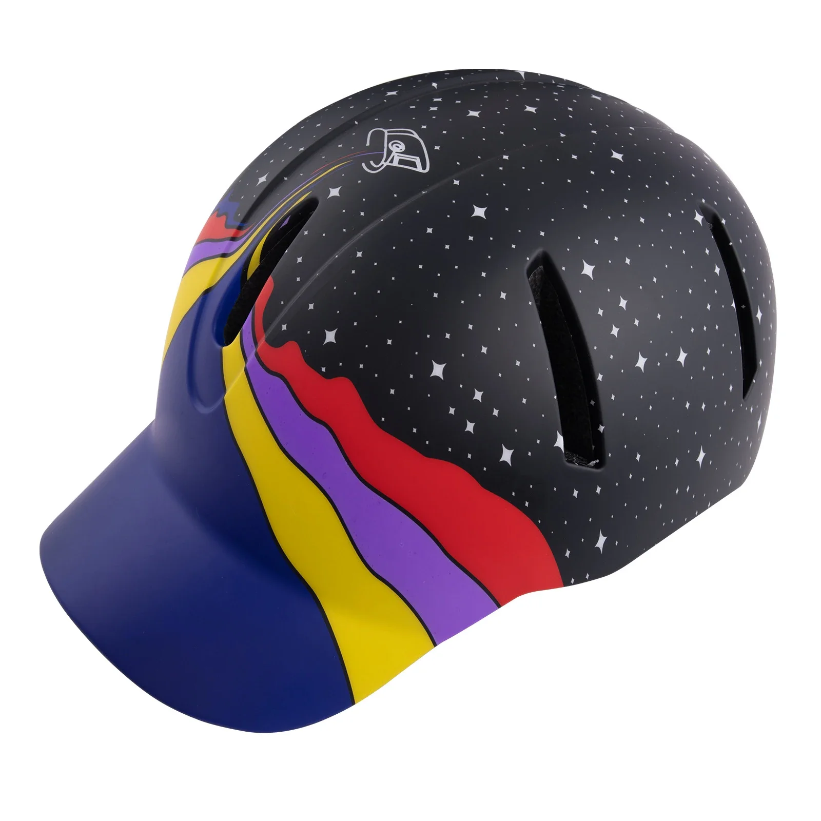 Capacete personalizado estilo boné, capacete de motocicleta, adequado para andar de skate, patinação, esportes ao ar livre, unissex com S-V logotipo