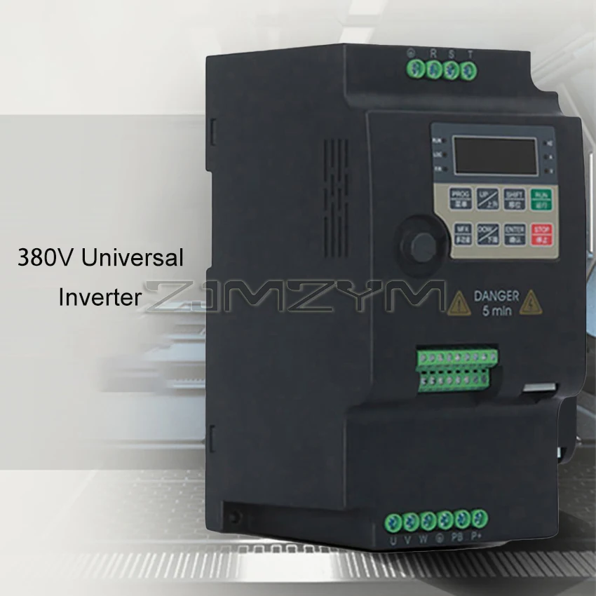 380 в экономичный VFD преобразователь частоты привода инвертор 3/4/5, 5 кВт контроллер скорости двигателя трехфазный инвертор