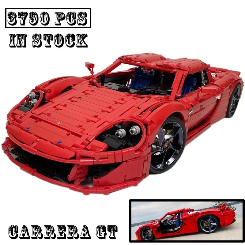 

New 1:8 Scale GT Supercar Racing Car Vehicle Sport Model Fit 42143 Building Blocks Kid Educational Toy Birthdays Gifts