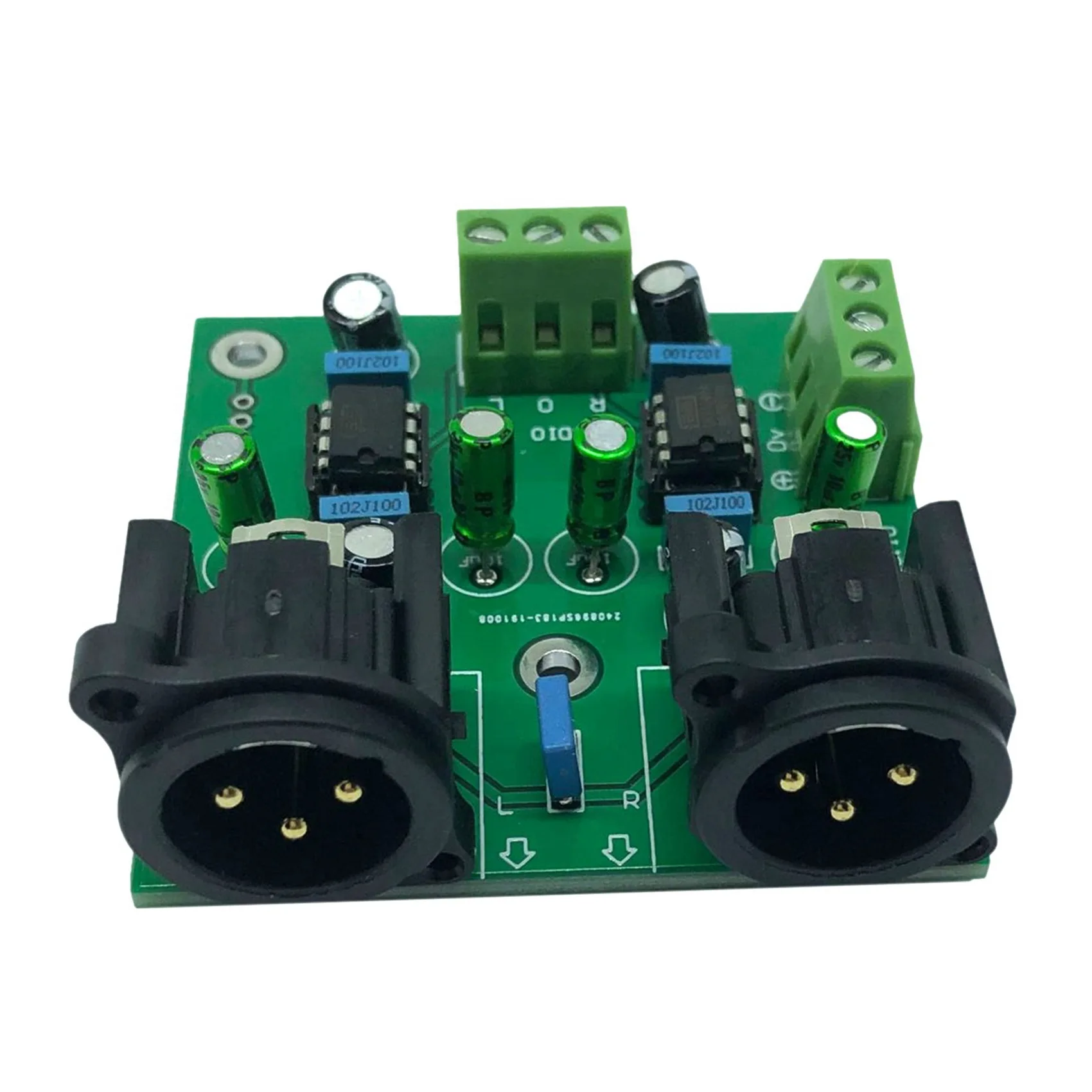 Amplificatore ABKN-2X a doppio canale, scheda di bilanciamento di conversione single-ended a doppio canale DRV134PA per bilanciamento di uscita front-end