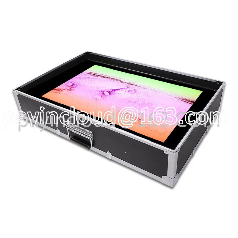 Sand Painting Table New Style Children's Color Sand Handmade Adult Professional Performance Table Box Machine Puzzle Kino