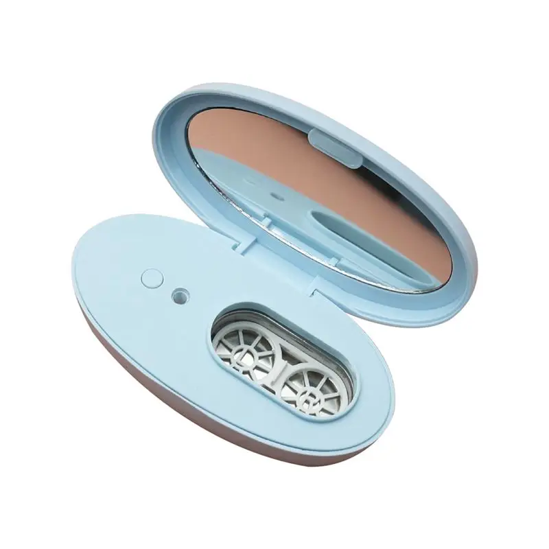 AEE4-Ultrasonic Contact Lenses Case Cleaner Portable Protein Removal Machine Efficient Tear Cleaning Container
