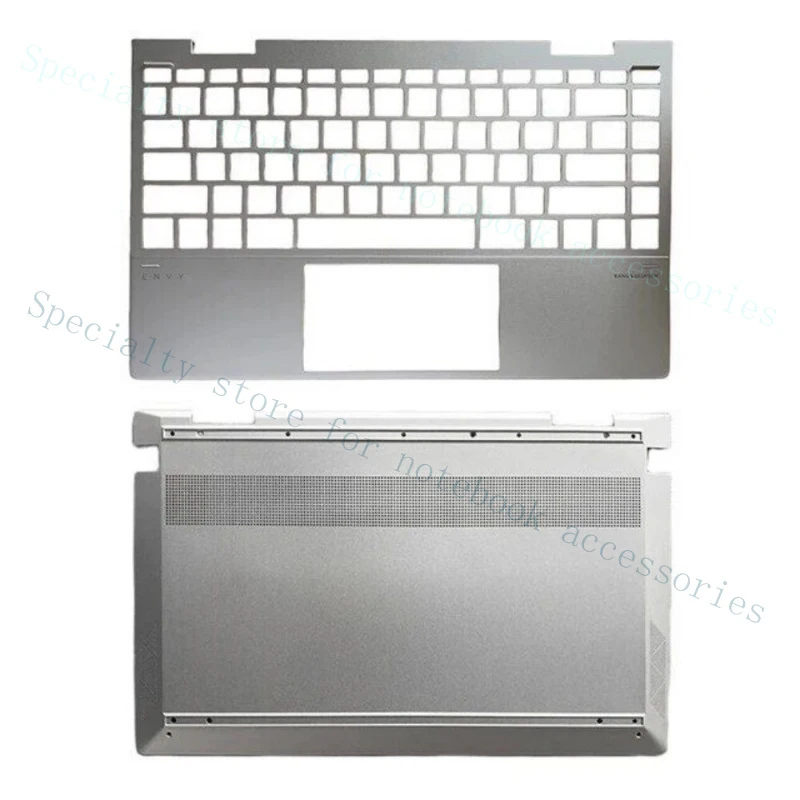 

A+ Задняя крышка LCD-экрана, подставка для рук, нижний корпус серебристого цвета для HP ENVY X360 13-AY TPN-C147