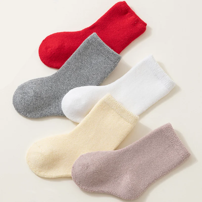 

3Pair/lot new thick baby and children's casual socks