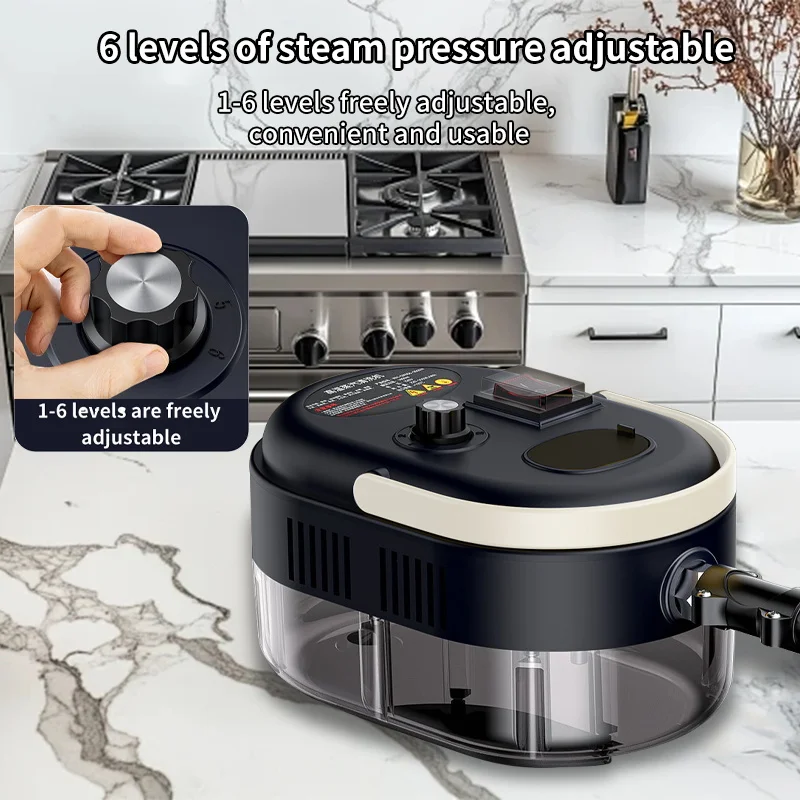 Handheld Steam Cleaner High Pressure Steam Cleaning Machine for Machine Kitchen Hood Air Conditioner Steam Cleaner for Car