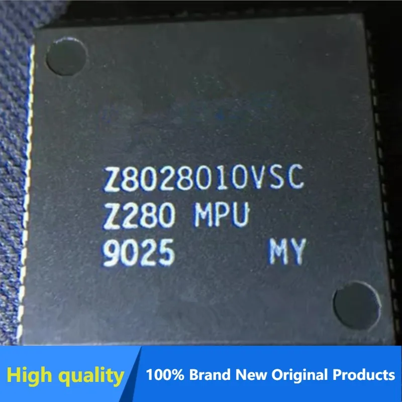 5 PCS Z8028010VSC Z280 MPU Z8028010 PLCC-68 Original products, in stock, fast shipping.