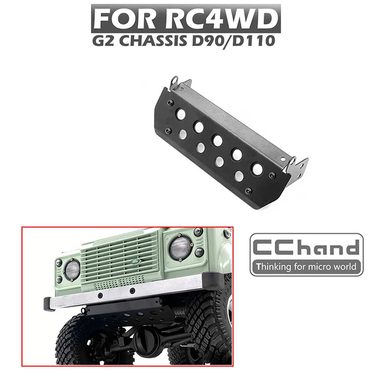 

Metal Chassis Front Guard for G2 1/10 Crawler Car Model D90 110 Toys for Adult Spare Parts