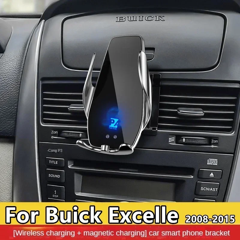 

2008-2015 For Buick Excelle Phone Holder Wireless Charger Car Mount Navigation Bracket GPS Support