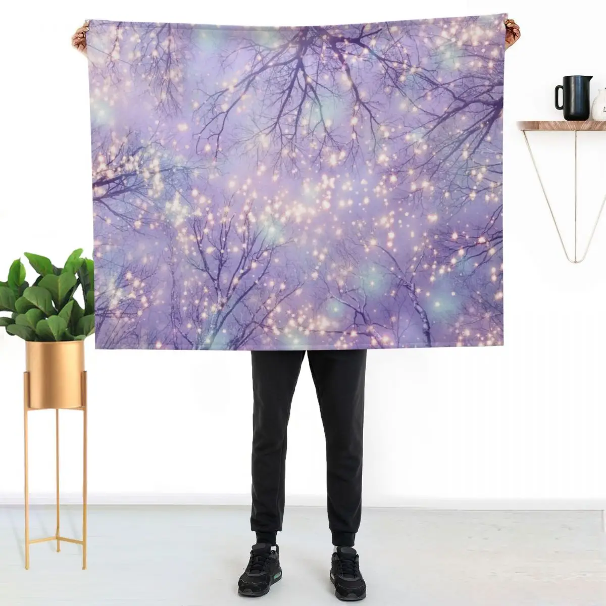 

Each Moment of the Year Throw Blanket Cozy Light Blanket for Travel Camping Picnic