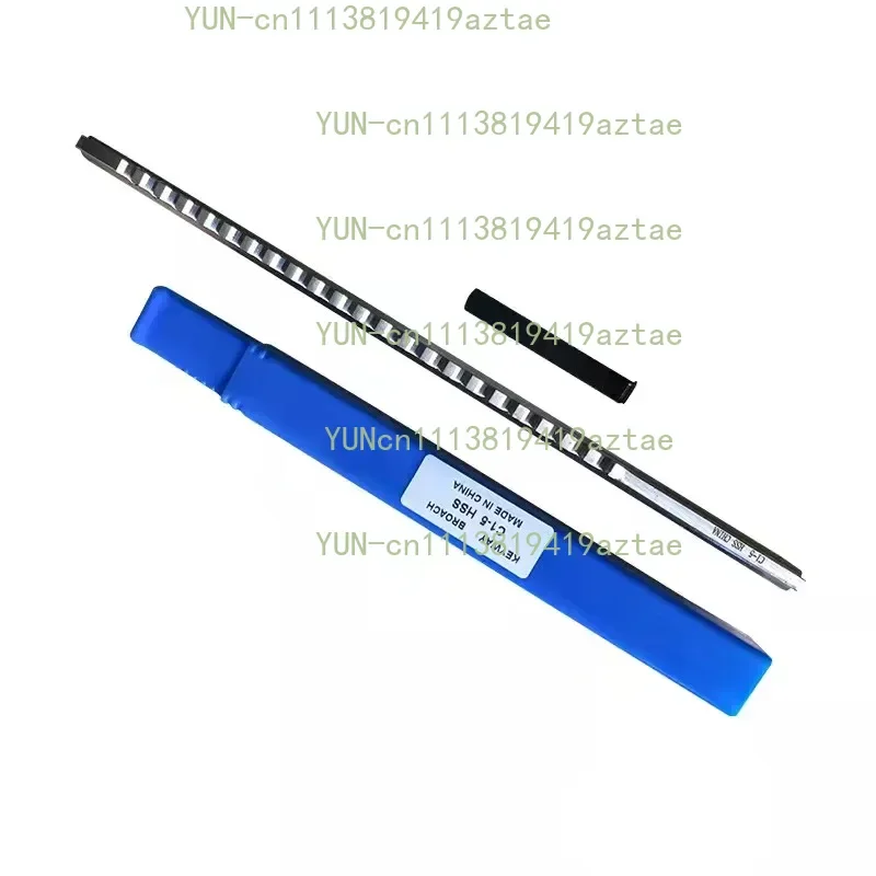 Keyway Broach 8mm 6mm 5mm C Push Type Metric Size Broach High Speed Steel Keyway Cutting Tool For CNC Router Knife
