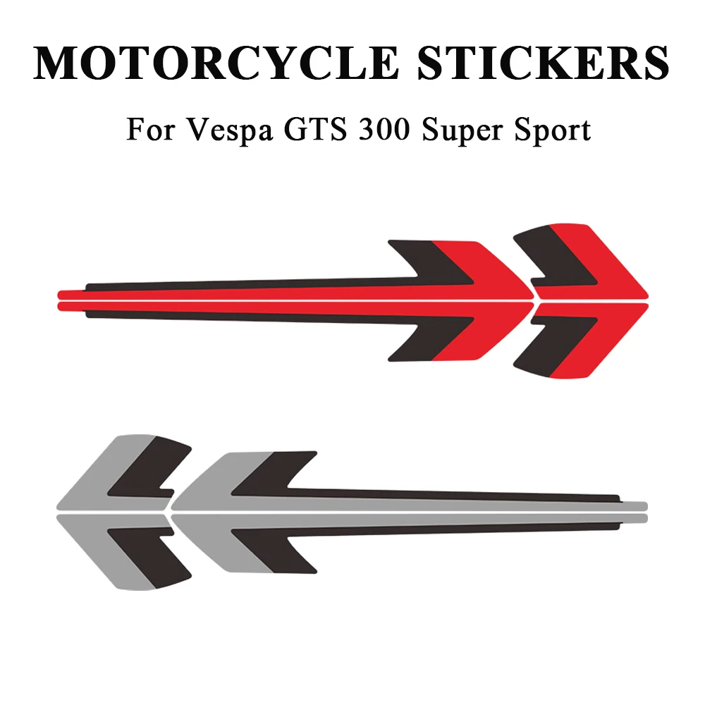 Impermeável Motocicleta Adesivos, For GTS 300 2021 2022 2023 2024, PVC Decalques Decoração, For Vespa GTS300 Super Sport Acessórios