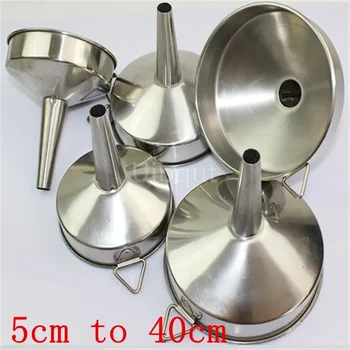 Stainless Steel Kitchen Funnel with Filter 1