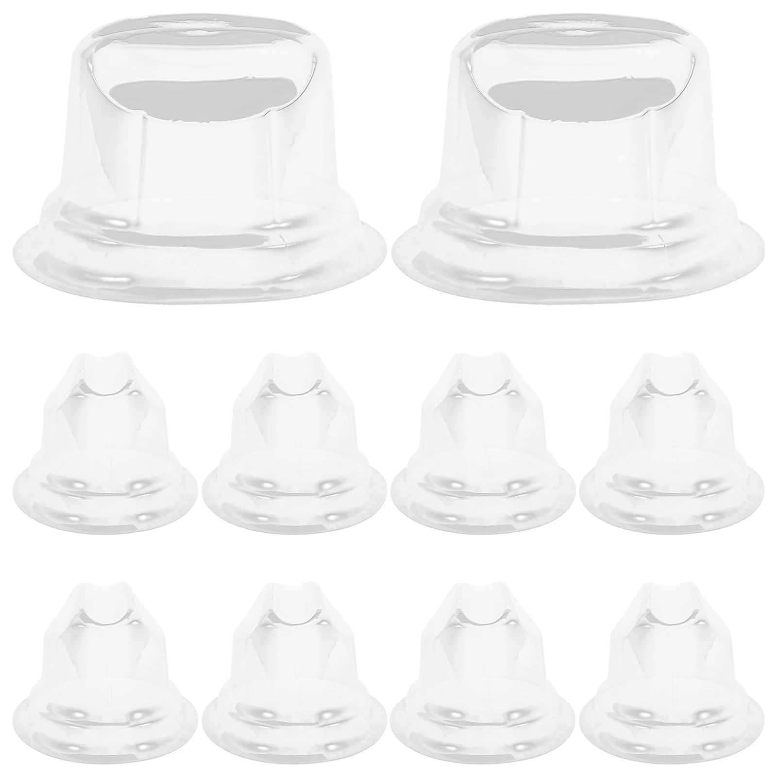 

10Pcs Hat Cap Hat Display Holder PVC Display Stand for Baseball Caps Storage Travel Universal Hooks Home Stand Use
