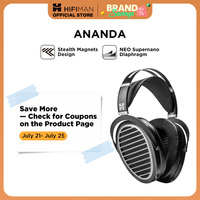 HIFIMAN Ananda Stealth Magnet Open-Back Over-Ear Full-Size Planar Magnetic Hi-Fi Headphones