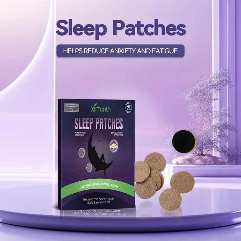 Acupuntura Ponto Sleep Patches, Descompressão Insomnia Tratamento, Excessivo Sonhos Patch, Relaxar Ansiedade, Qualidade, Promover o Sono