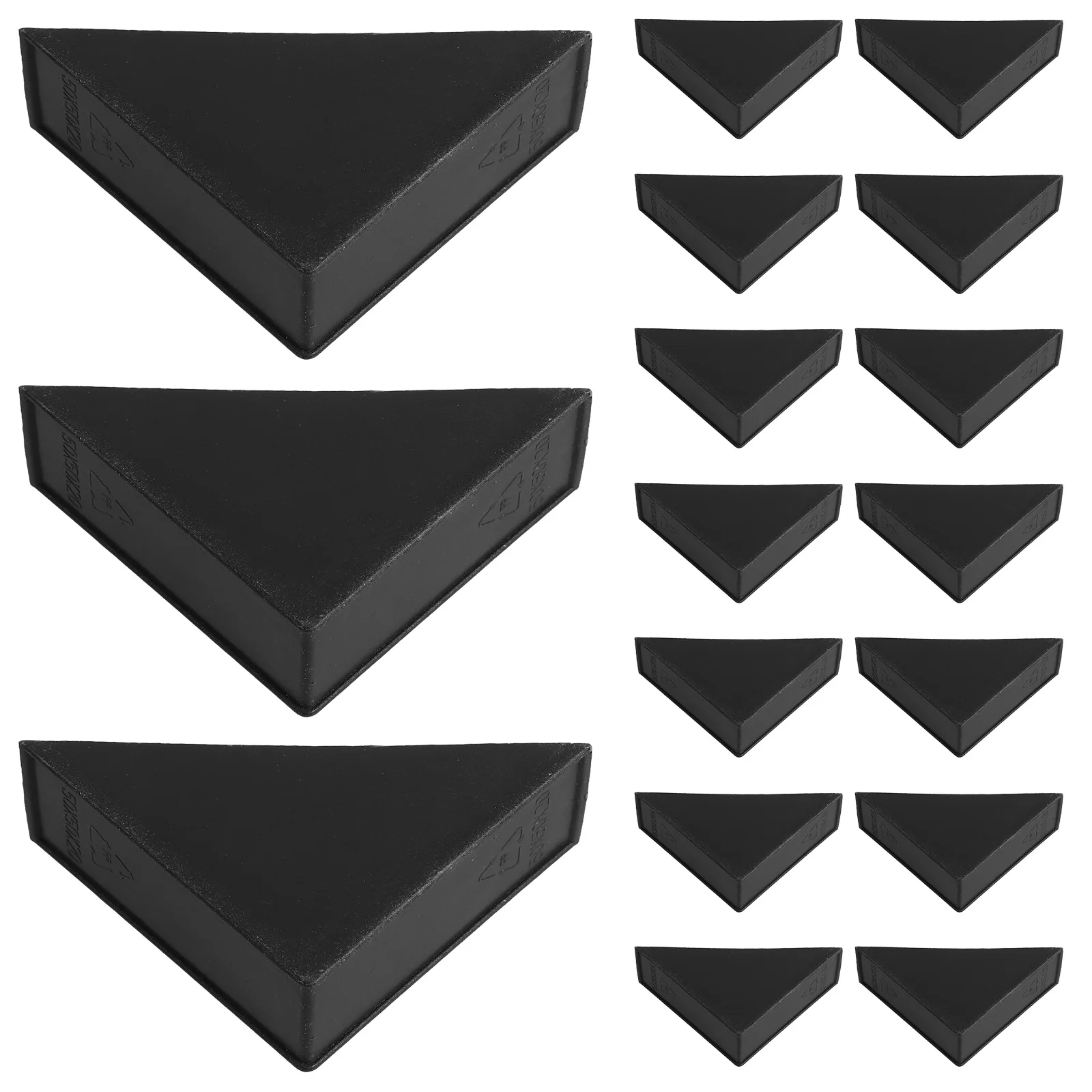 100pcs Corner Protectors For Picture Frames Heavy Duty Frame Packing Protection Safe Shipping Transport Edge Guards Bumper Guard
