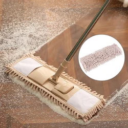 Tampone per la pulizia della casa rettangolare in ciniglia per uso domestico sostituzione della testa del mocio facile da sostituire Mop per la polvere Drop Shipping 40x10cm