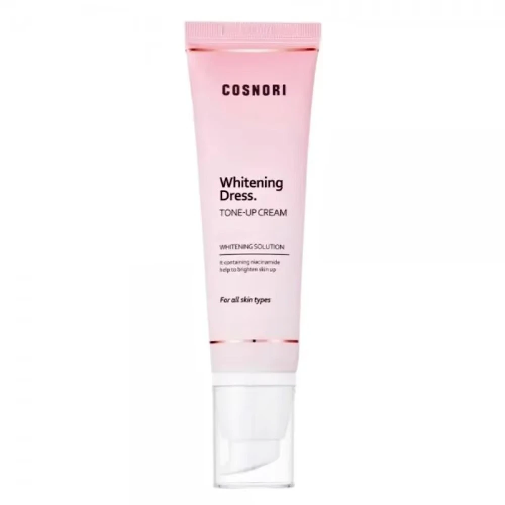 

Korea Cosnori Whitening Dress Tone-up Cream 50ml Whitening Invisible Pores Moisturizing Solution Isolation Skin Care