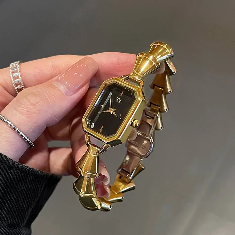 Антикварные ювелирные изделия, новинка 2024, женские часы, японский кварцевый механизм, постоянное обновление, роскошные, элегантные, простые и модные