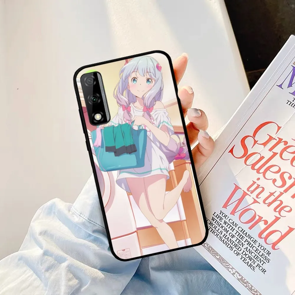 Cute Girl Izumi Sagiri Phone Case For Huawei Y9 6 7 5 Prime Enjoy 7s 7 8 Plus 7a 9e 9plus 8E Lite Psmart Shell