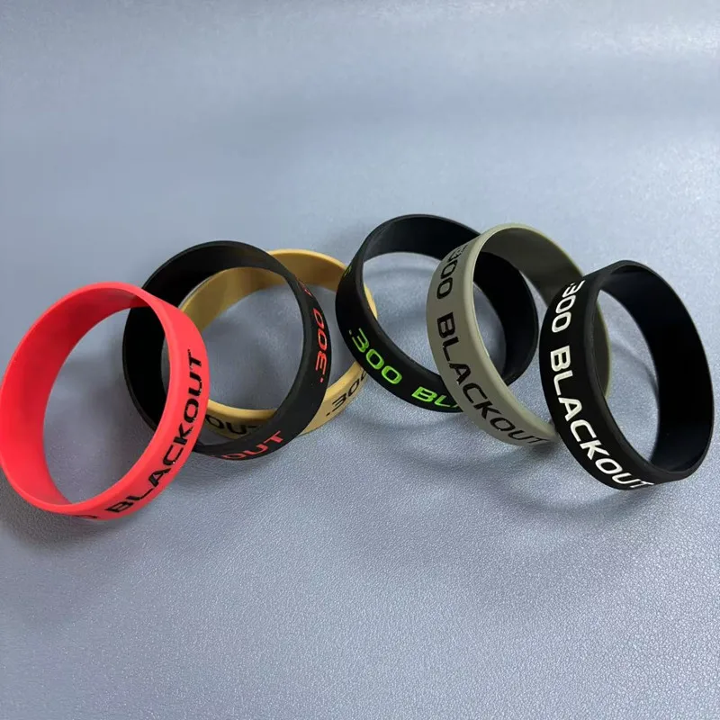 2/4 Teile/satz Taktische Magazin Kennzeichnung Band für.300 BLACKOUT Magazin Gummiband für M4/M16 AR15 AK 47 74 Universal Jagd – Detail 2