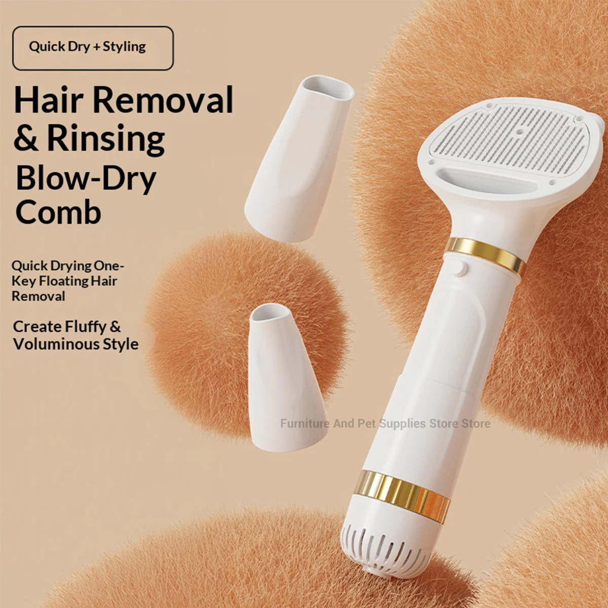 Pet dog hair dryer, cat water dryer, three in one design, powerful dog dryer, pet bath dryer, cat and dog beauty products