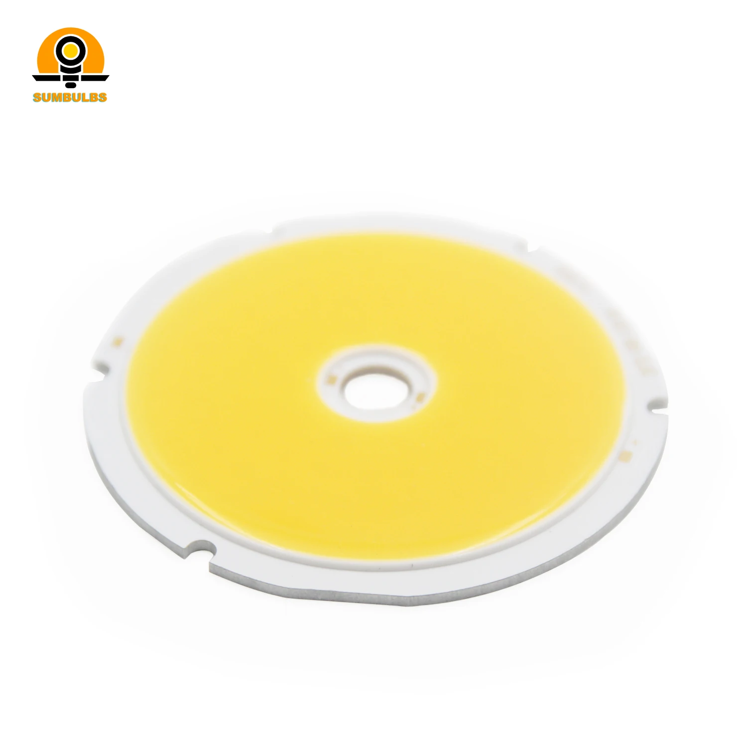 환형 전원 COB LED 모듈, DIY 전구 다운라이트, 웜 쿨 화이트 입력 DC 30-33V 1500mA, 50W, 5000 루멘 광원, 80mm