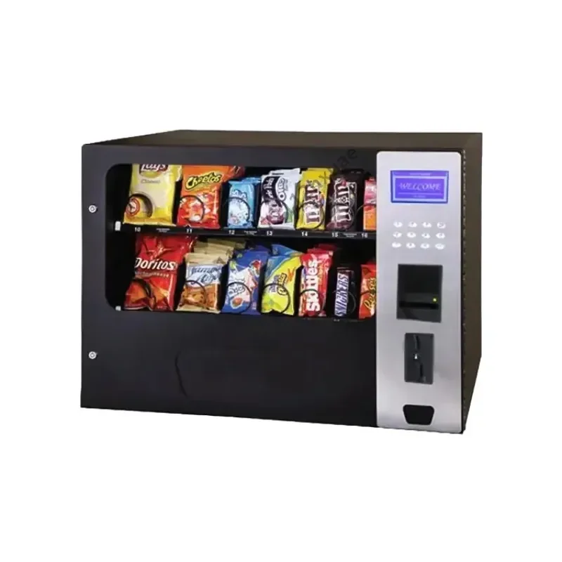 

Coin Operated Vending Machine Small Combo Vending Machine Drink And Snack Mini Vending Machine