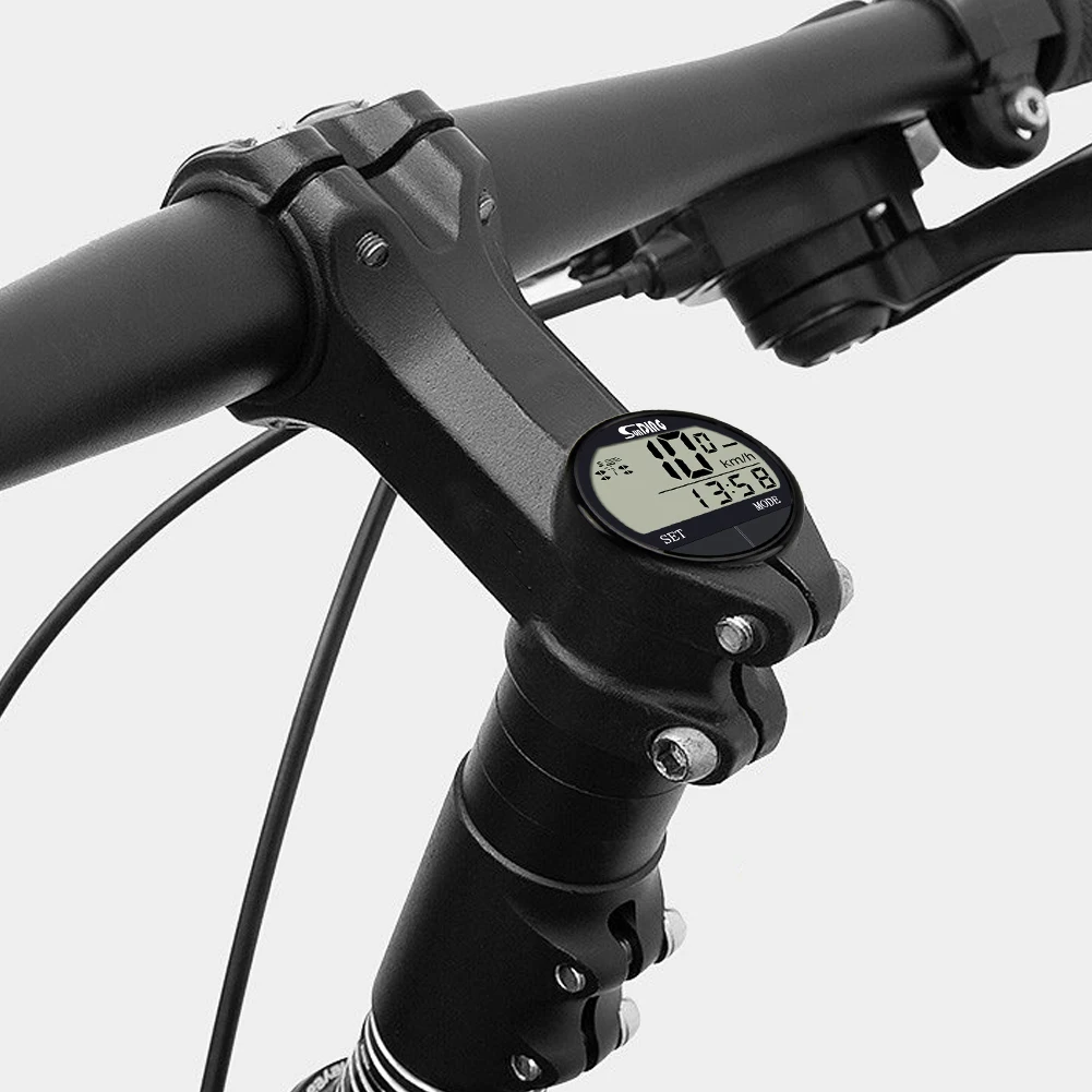

Bike Computer Bicycle Speedometer Multi-Functional Cycling Odometer with Screen Mountain Bike Speedometer for Road Bike MTB