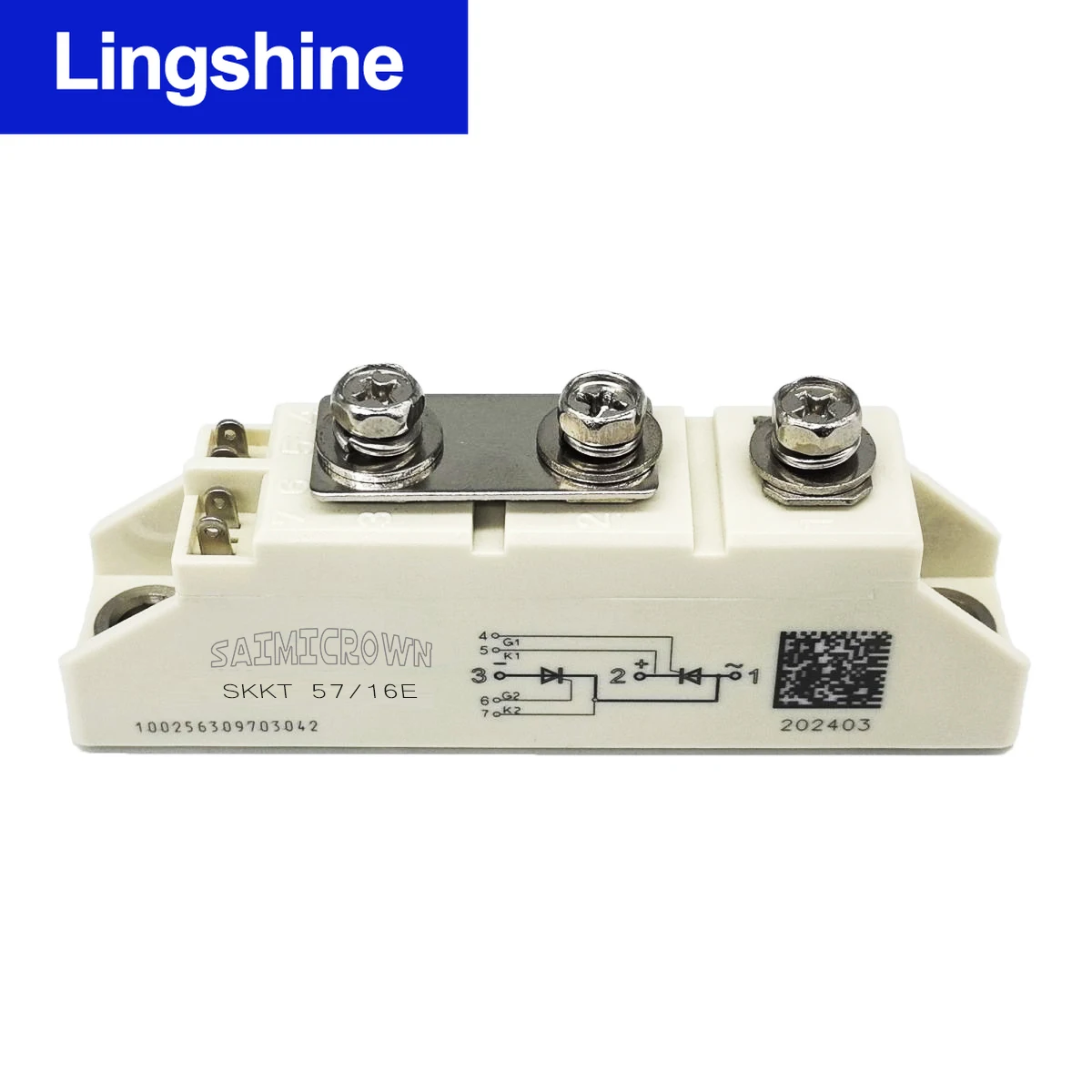 Thyristor Module SKKT57/16E Thyristor SKKT57A 1200V 1600V 1800V New Original Thyristor Module