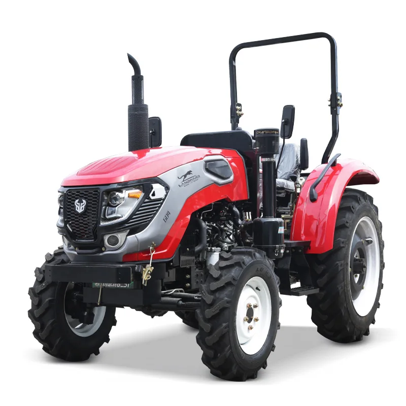 Wholesale High Horsepower Europe Farm Operations 4×4 Tractor 50 HP All Terrain 4WD Off-Road Mini Tractor Euro 5 Customized Sale