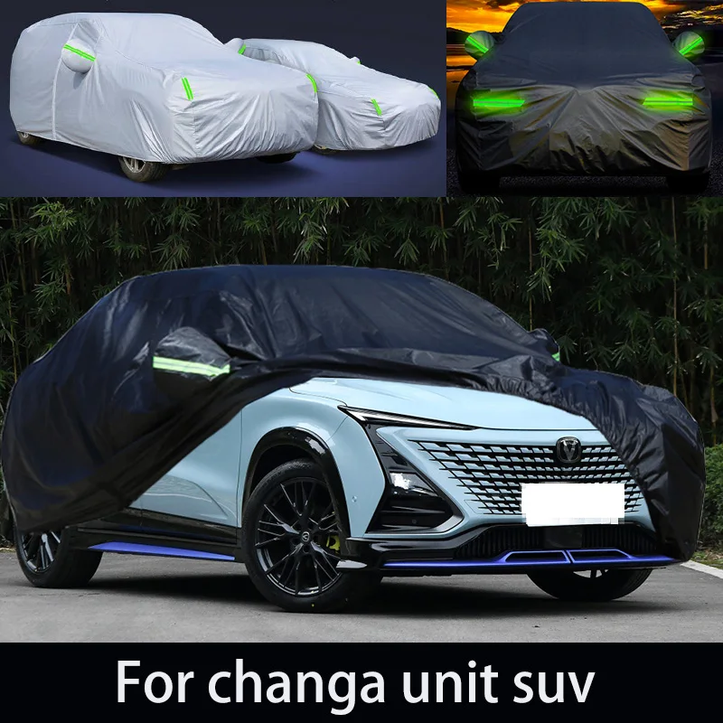 

For changa unit suv auto anti snow, anti freezing, anti dust, anti peeling paint, and anti rainwater.car cover protection