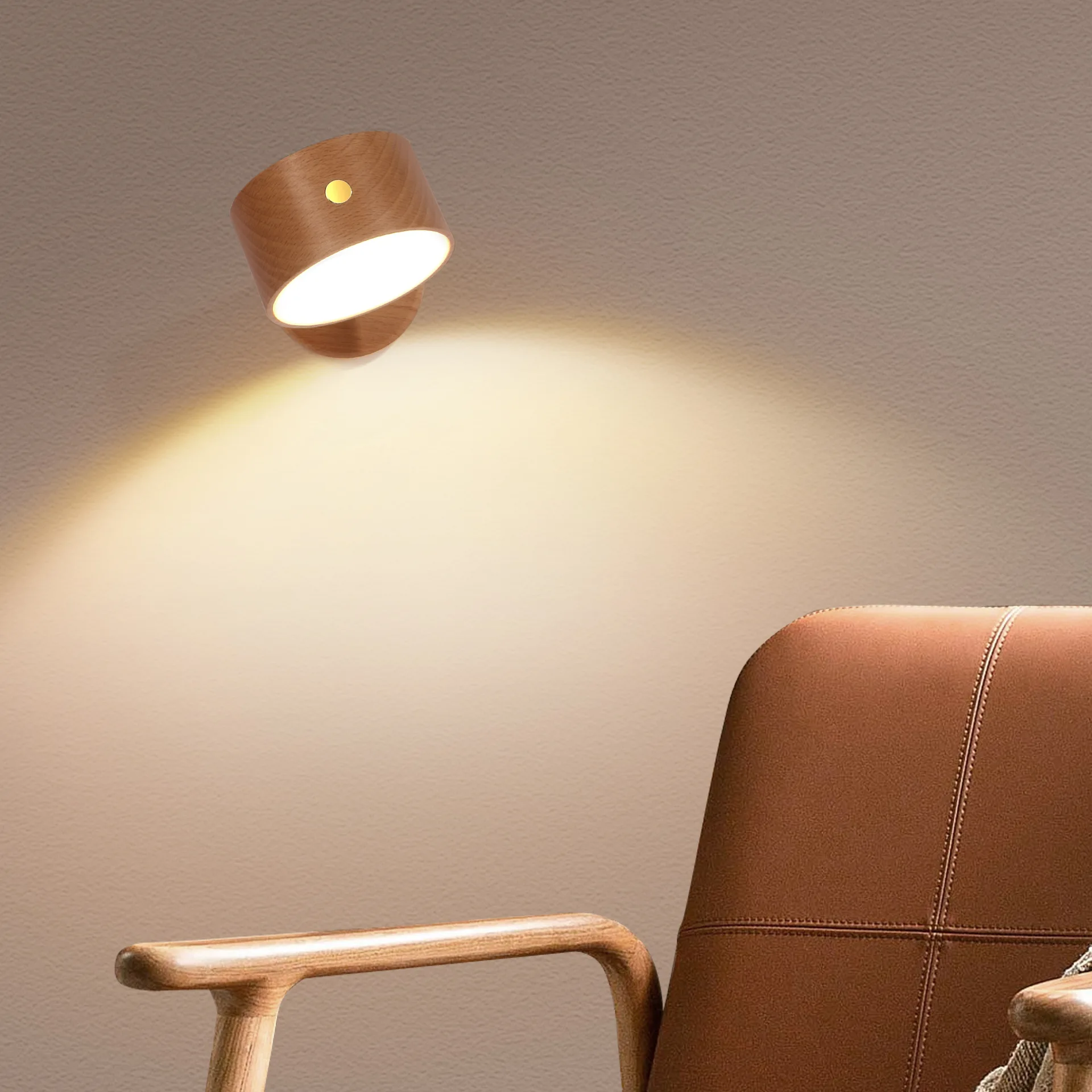 

Creative and Simple, Great Rotary Wall Lamp, Small Night Lamp, Corridor Lamp, 360 Rotary Bedside Lamp