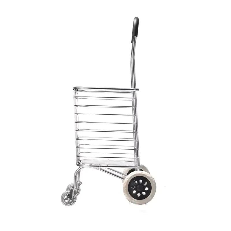Heavy Duty Folding Shopping Cart with 360 Swivel Wheels 40KG Capacity Storage & Tools Use