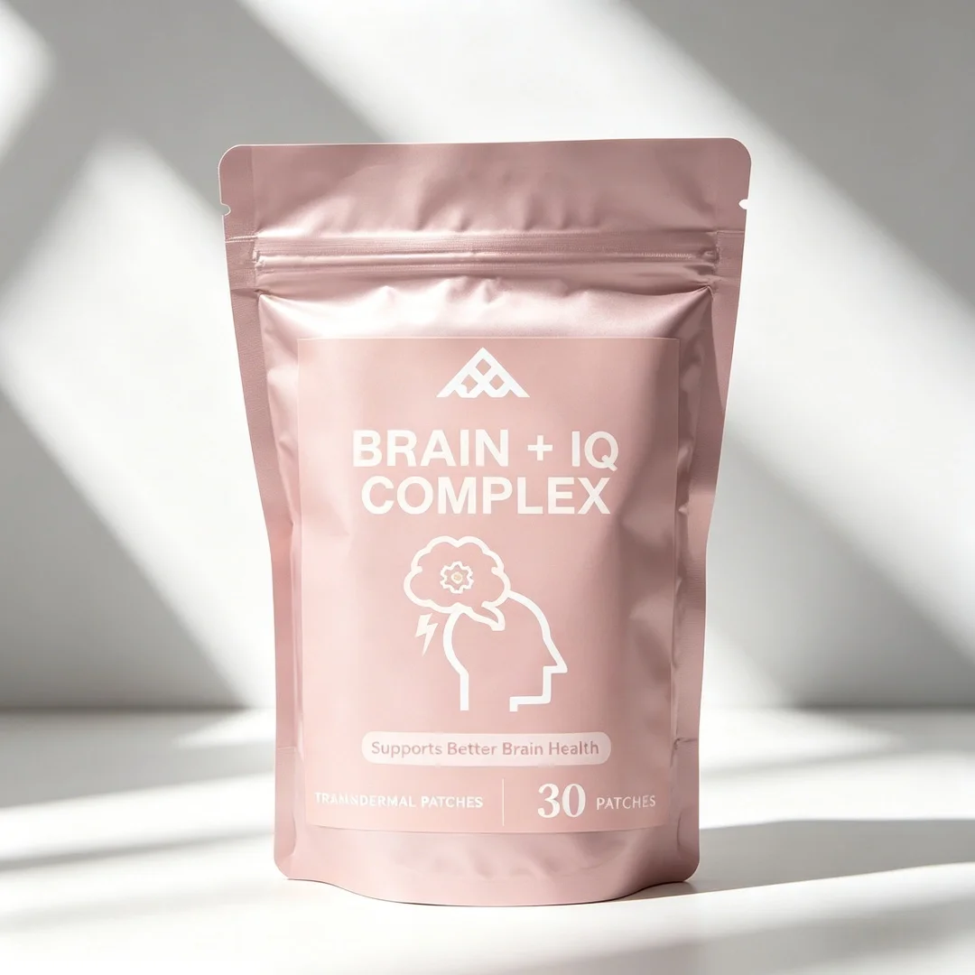 30 Patches Brain Support Transdermal Patches for Brain Boost and Natural Energy Booster