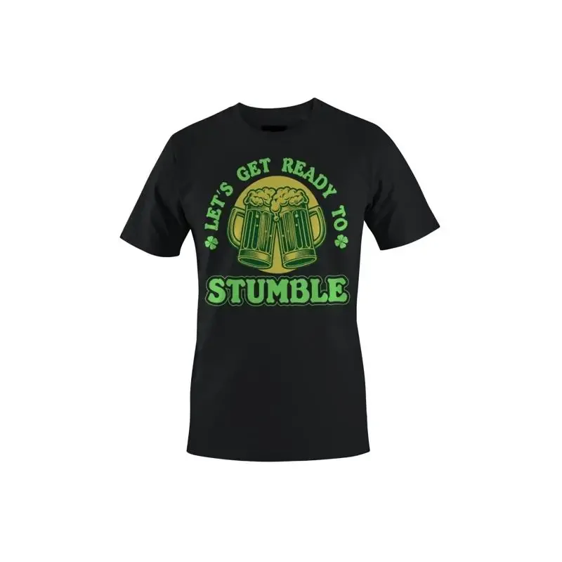 Lets Get Ready to Stumble Funny St Patricks Day Beer Design Women's T shirt