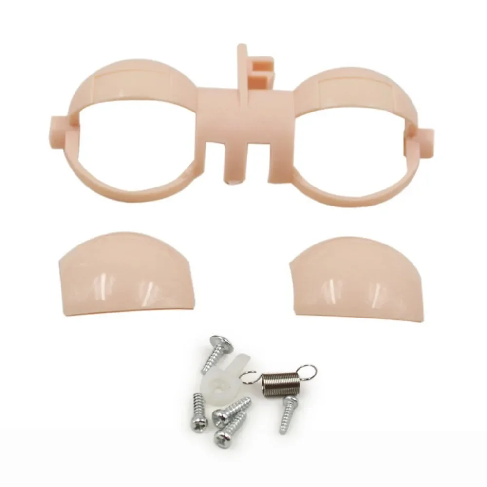 Vis mignonnes 1/6 yeux Blyth mécanisme machines paupières peintes glacées bricolage yeux de poupée personnalisés créatifs colorés DBS yeux endormis 1/6 BJD