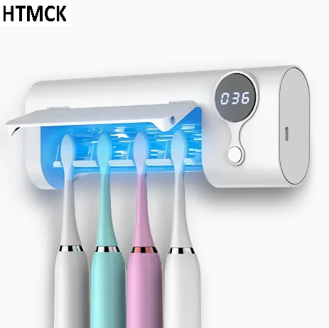 Portable Multifunctional UV Sterilizer Holder USB Rechargeable Electric Toothbrush Disinfection Drying Box