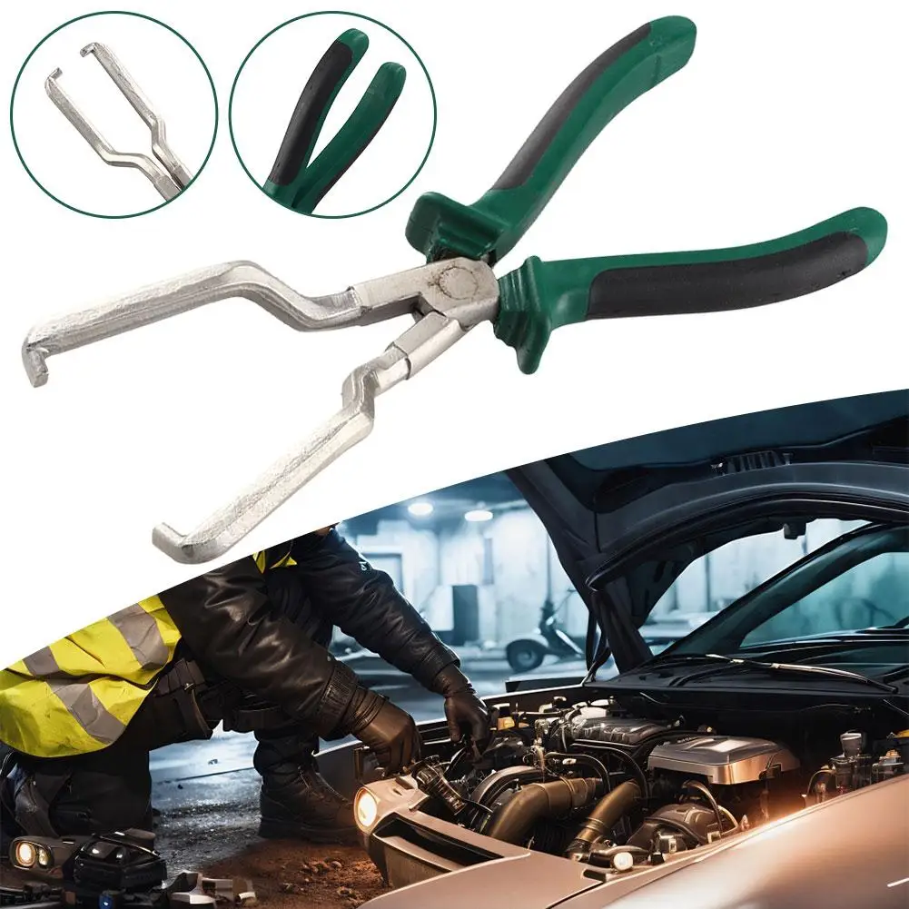 Professional Pipe Joint Pliers Filter Caliper Oil Tubing Disassembly Removal Pliers Connector Tools Repair Quick Clamp S9D6