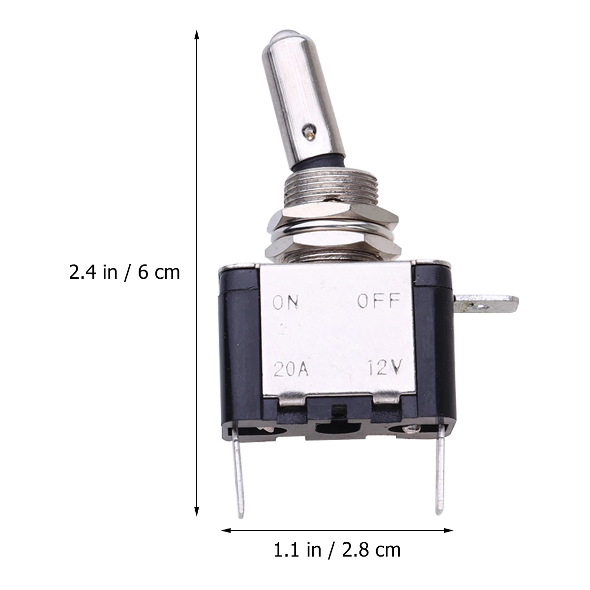 

2 Pcs Dual LED Fog Light Switch Foglamp On-off Button Car Truck Rocker Toggle Lights