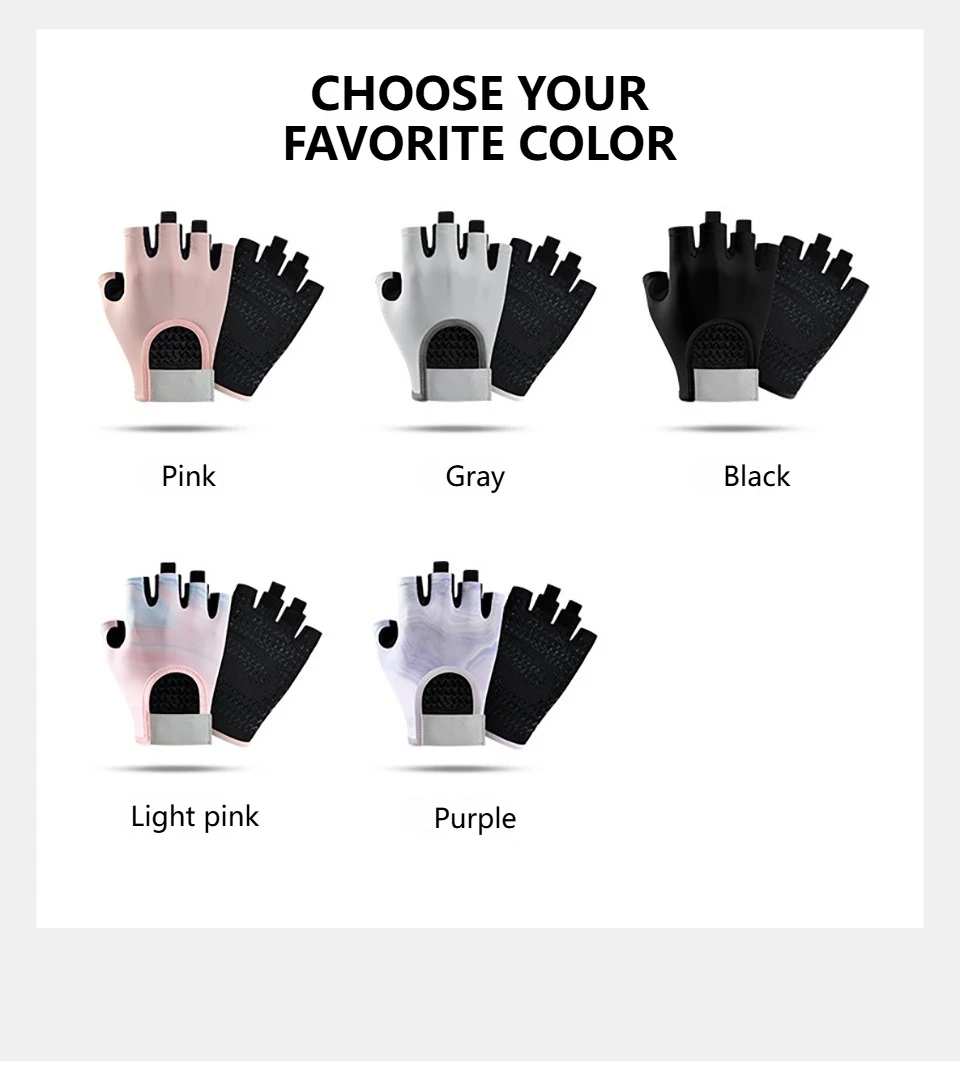 GTUBIKE 1 Paar neue Fahrradhandschuhe, Workout-Gymnastikhandschuhe für Männer und Frauen, Gewichtheben, fingerlose Handschuhe, Training, Übung, Fitness – Detail 10