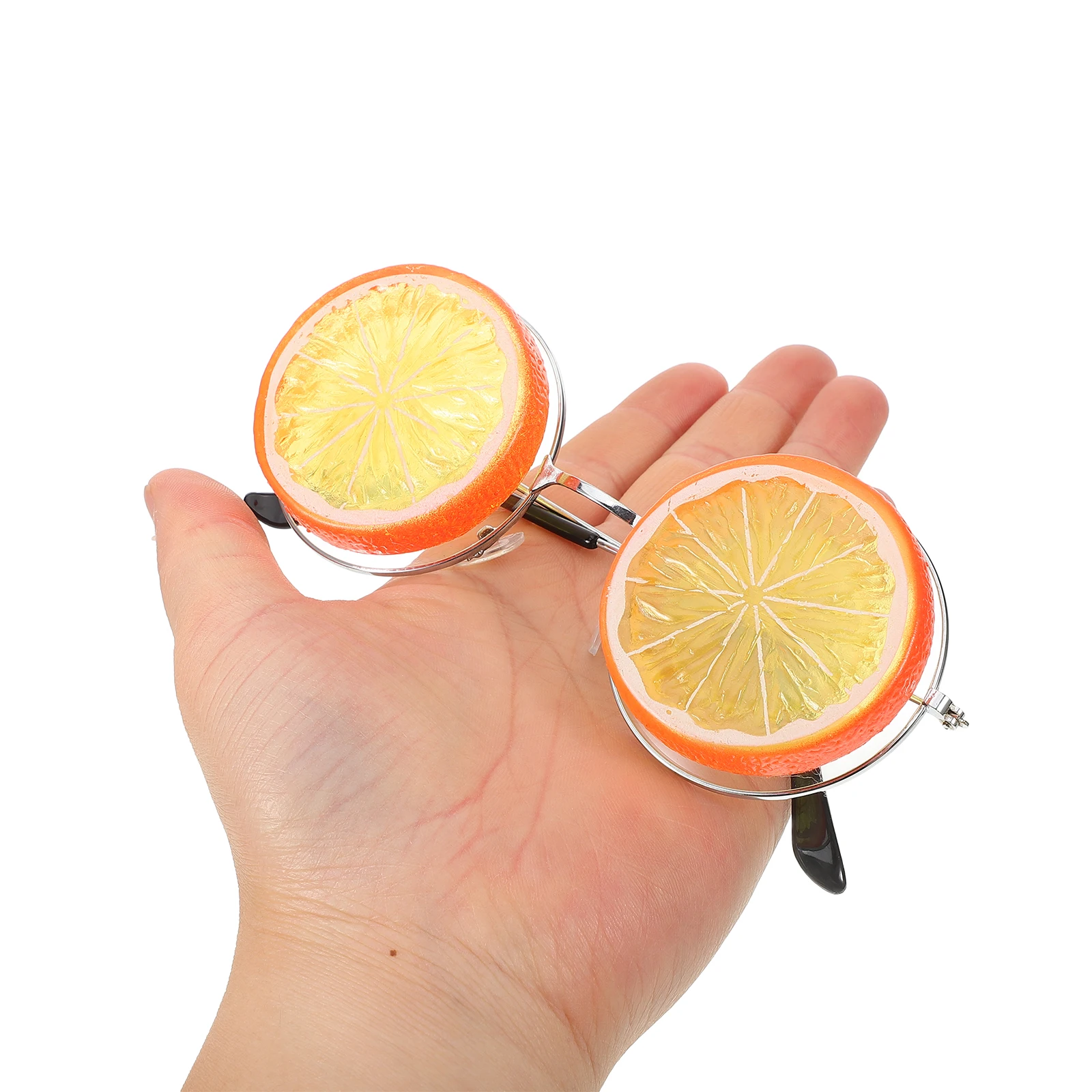 

2pcs Photo Props Glasses Funny Lemon Eyewear Party Accessories Summer Banquet Cosplay Stylish Dancewear