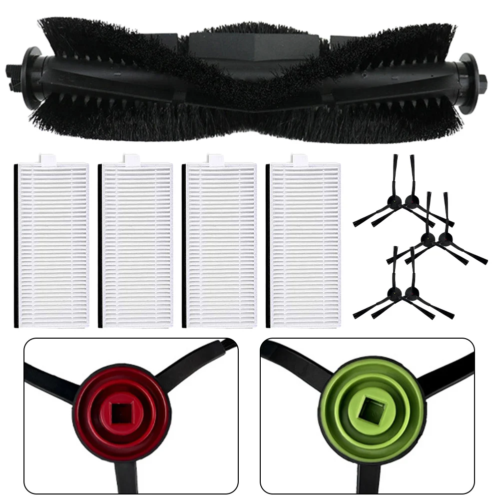 1 zestaw szczotka rolkowa filtr szczotki bocznej do odkurzacza Cecotec do Conga 7490 Eternal Genesis akcesoria zamienne